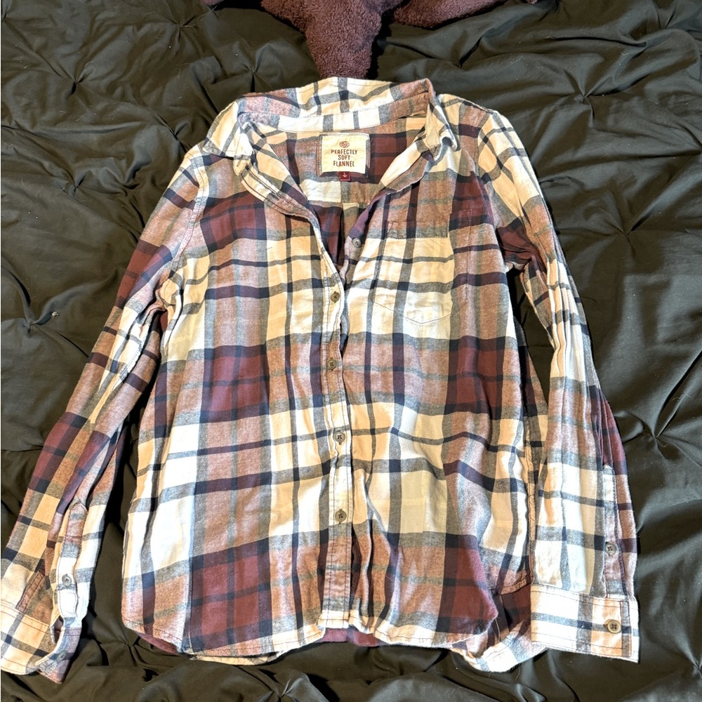 NWOT flannel size large